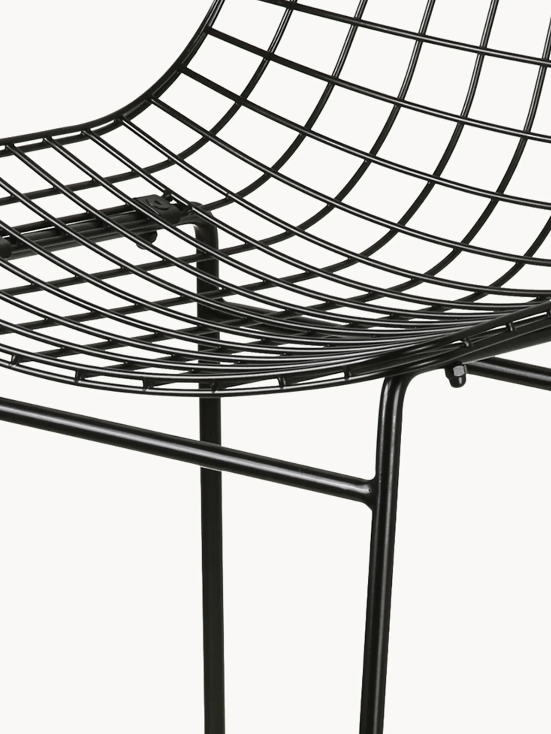 Sedia da bar in metallo Wire