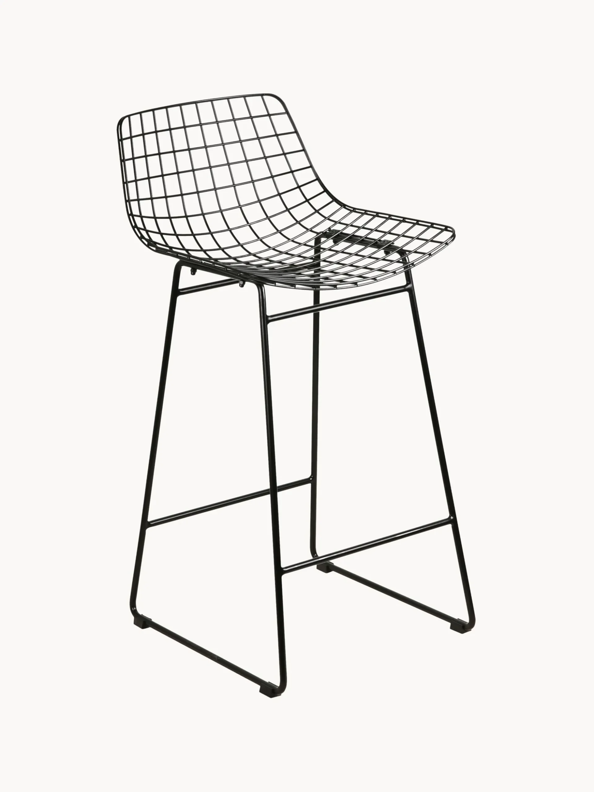 Sedia da bar in metallo Wire