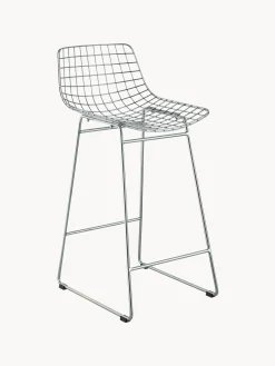 Sedia da bar in metallo Wire