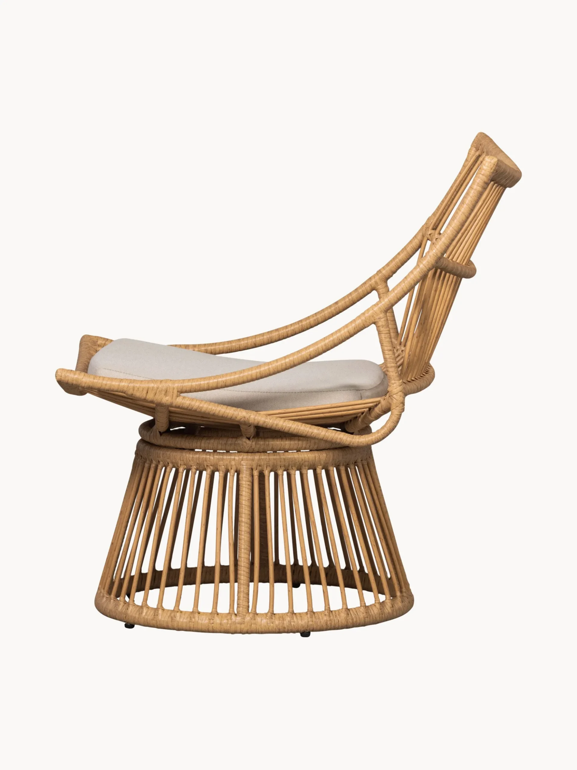 Sedia da giardino con cuscino Alatna