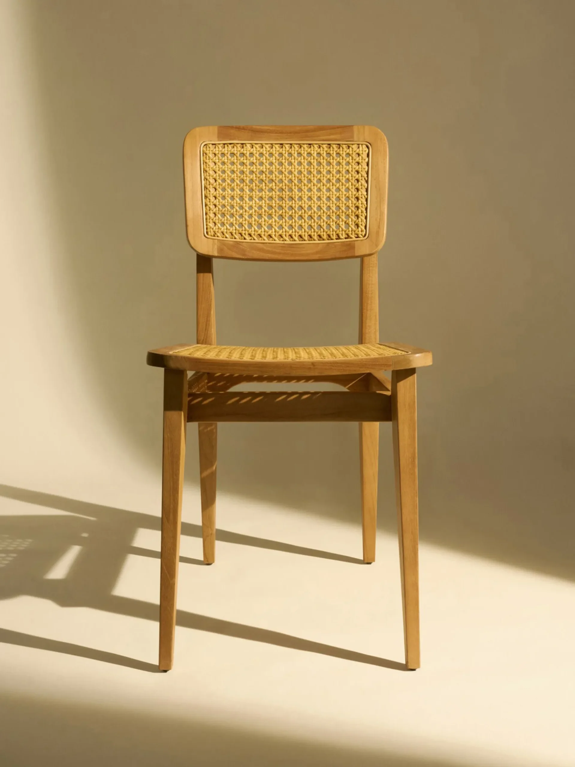 Sedia da giardino in legno di teak C-Chair