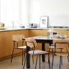 Sedia da pranzo in legno fatta a mano Holmen