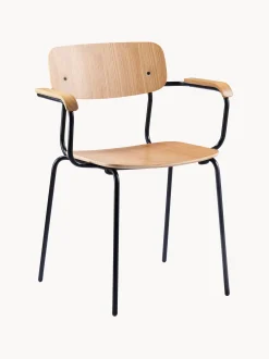 Sedia da pranzo in legno fatta a mano Holmen