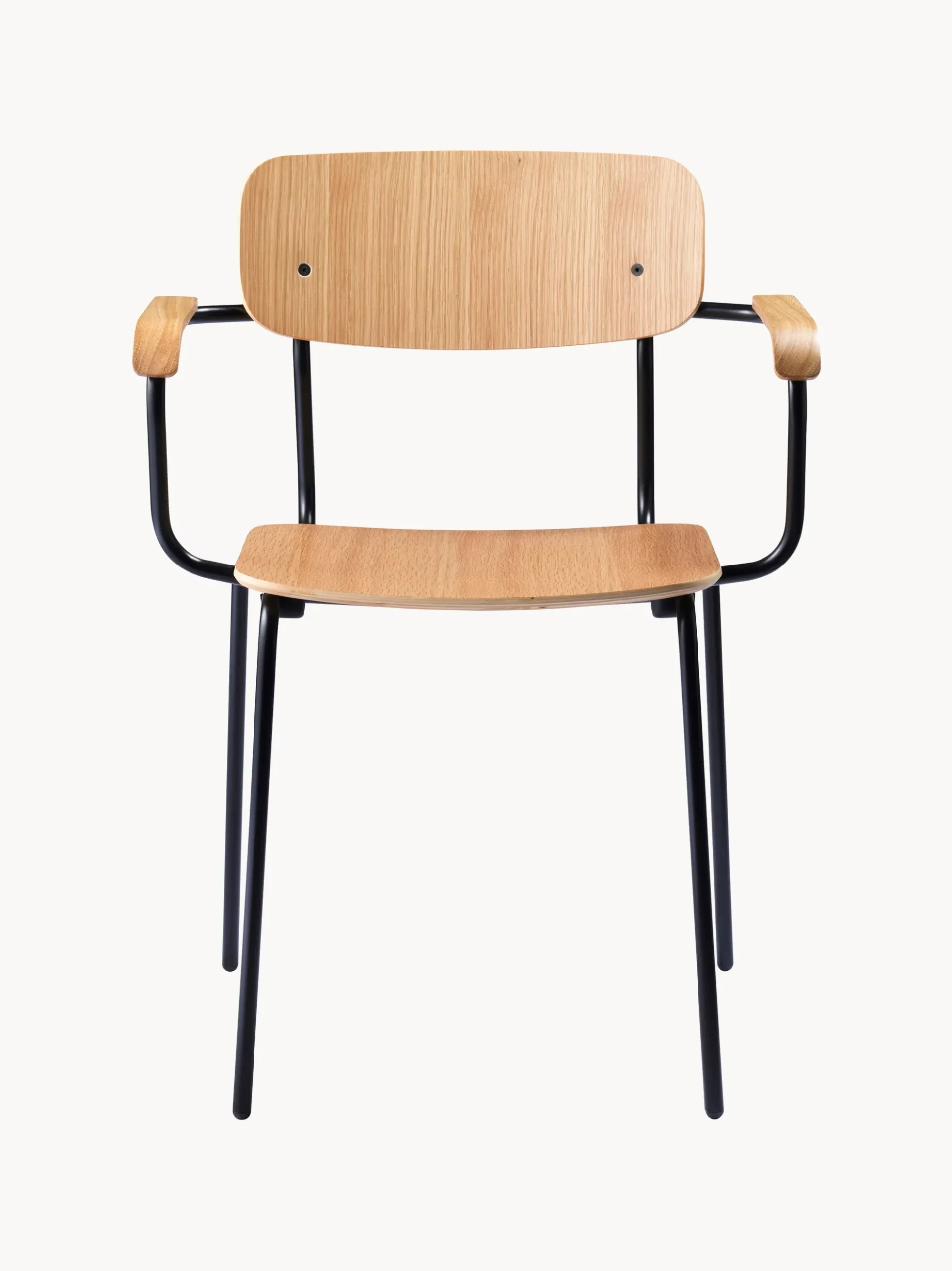 Sedia da pranzo in legno fatta a mano Holmen
