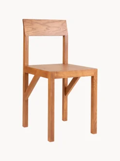 Sedia da pranzo in legno di frassino Bracket