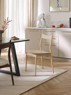 Sedia da pranzo in legno di frassino Koa