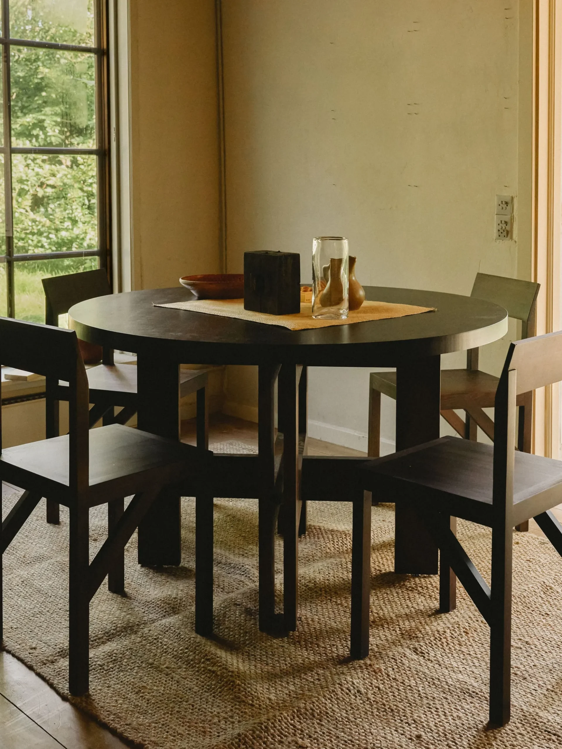 Sedia da pranzo in legno di frassino Bracket