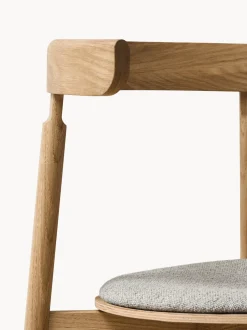 Sedia da pranzo in legno Lunar