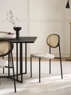 Sedia imbottita con intreccio viennese Remy 2 pz