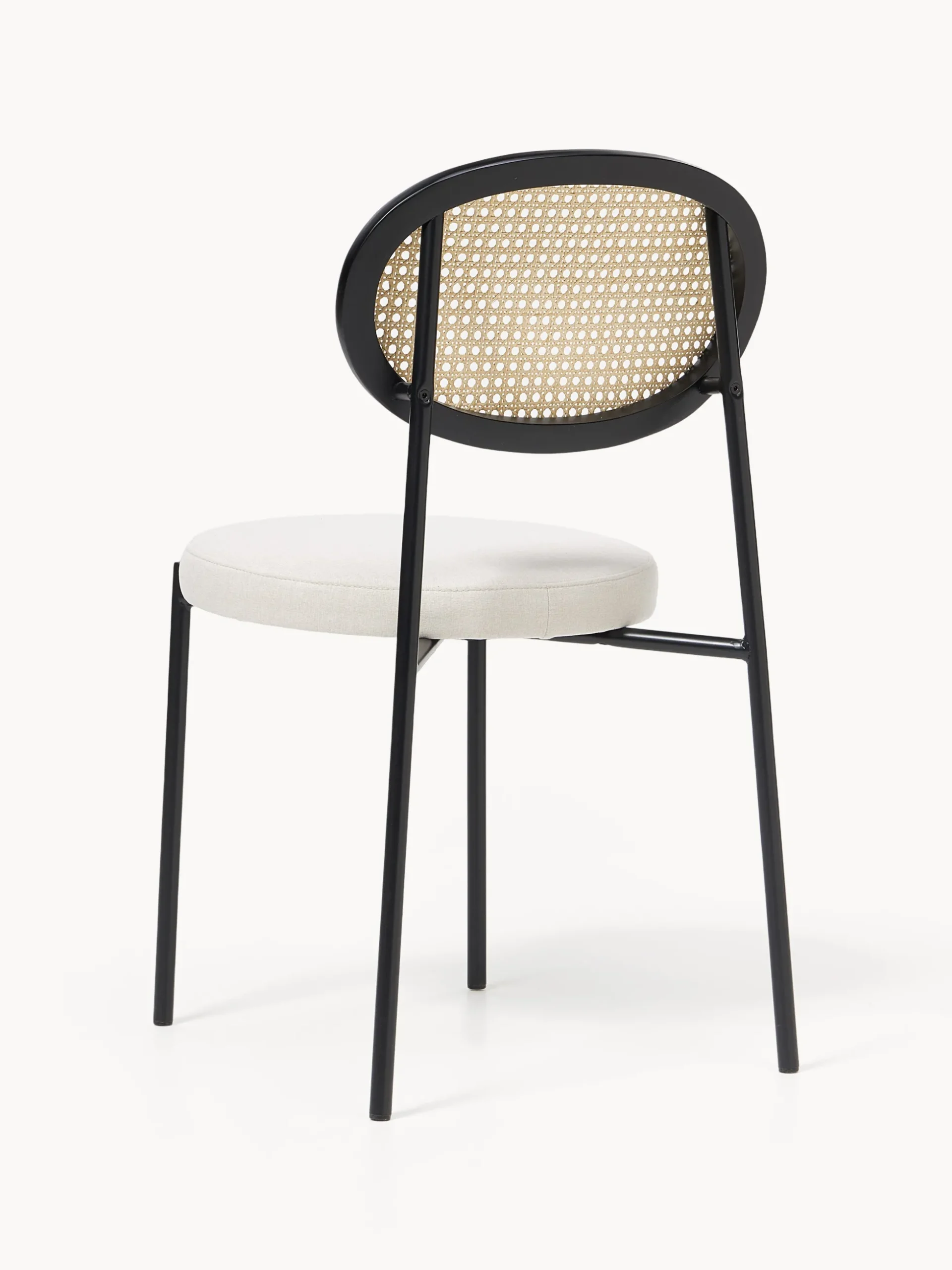 Sedia imbottita con intreccio viennese Remy 2 pz