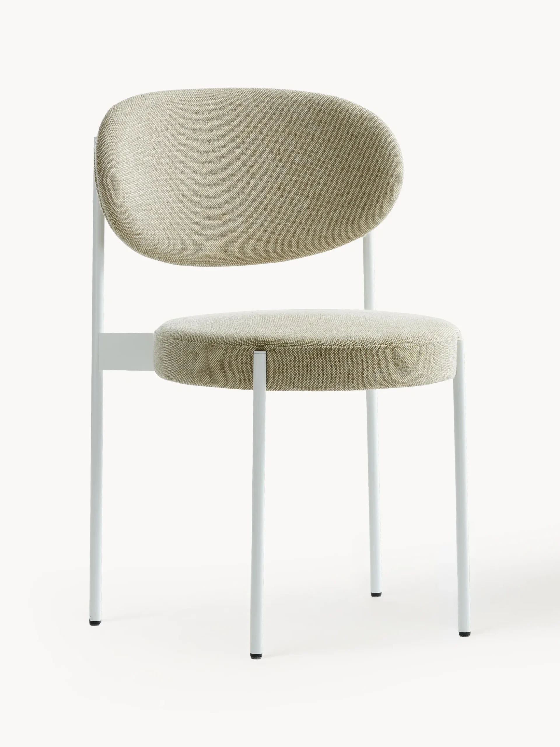 Sedia imbottita in lana Series 430, design Verner Panton
