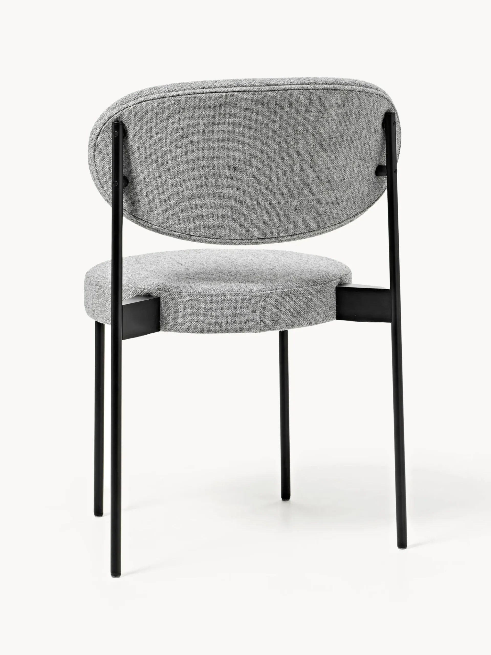 Sedia imbottita in lana Series 430, design Verner Panton