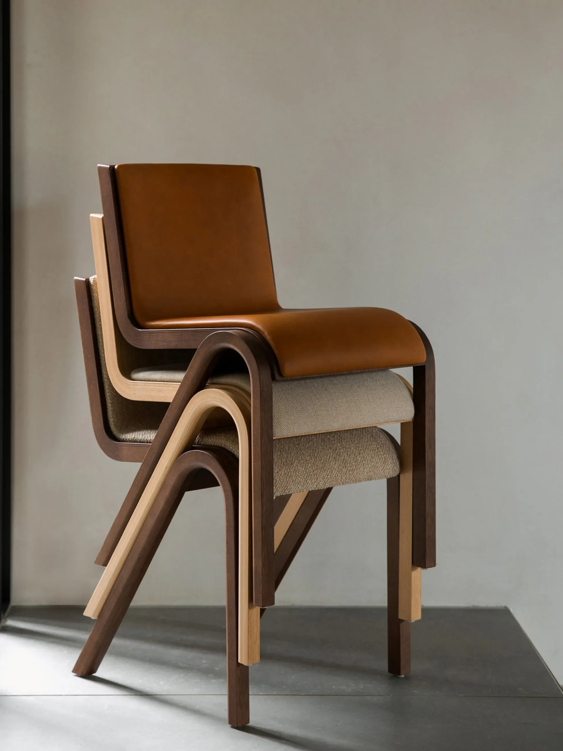 Sedia in legno con cuscino Ready Dining