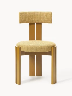 Sedia in legno con imbottitura Katya