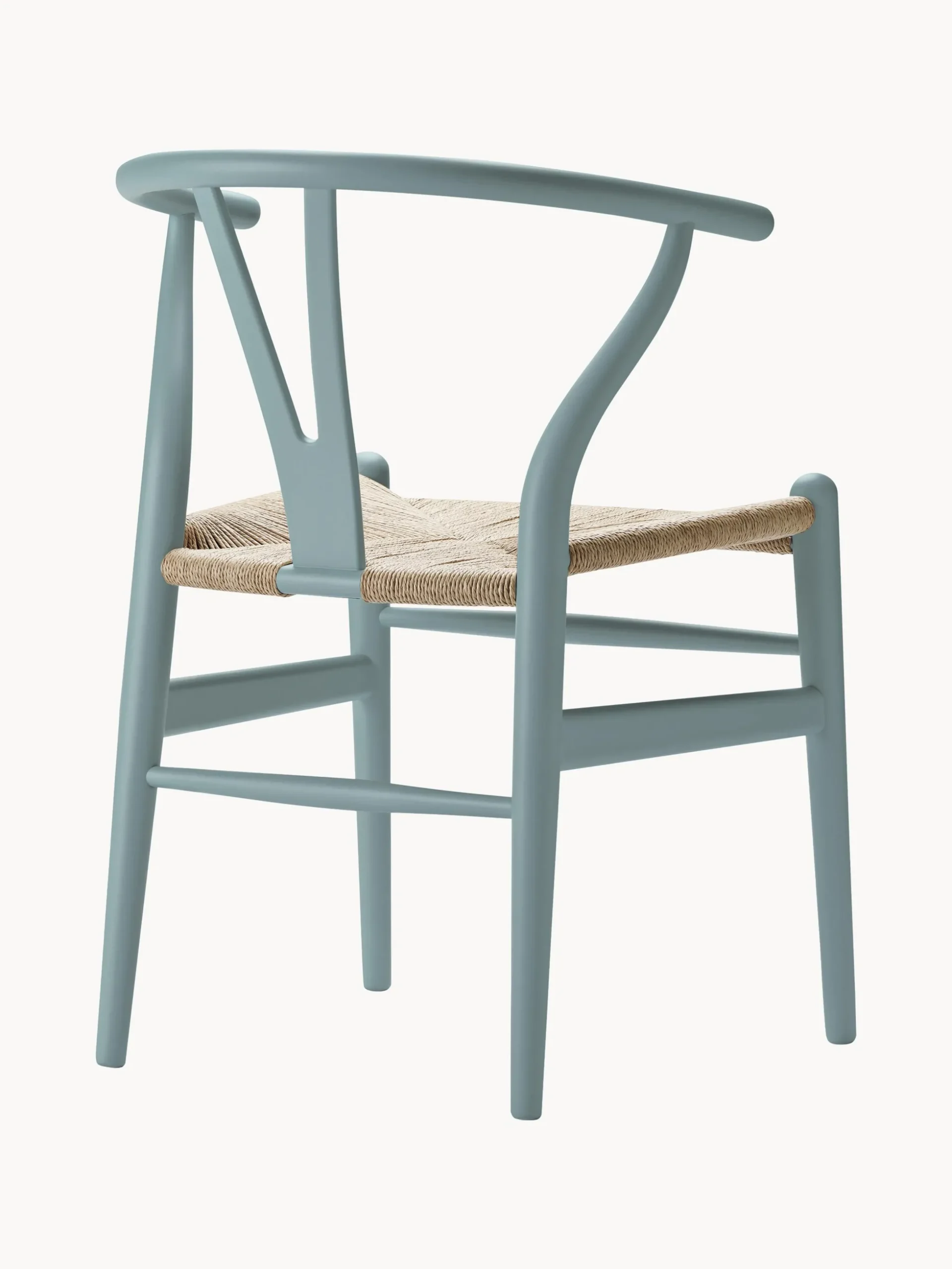 Sedia in legno con seduta intrecciata CH24 Wishbone Chair