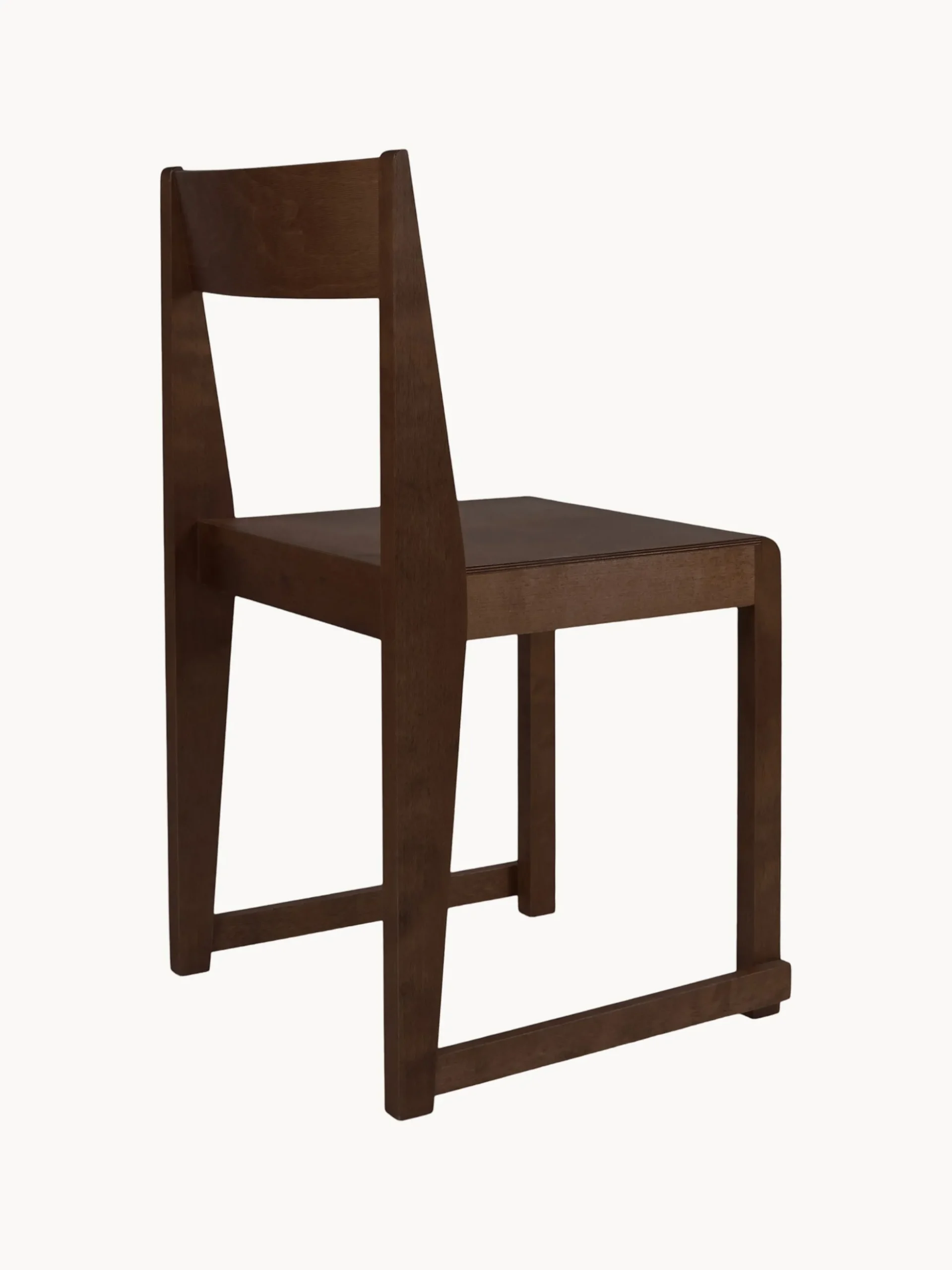 Sedia in legno di betulla 01