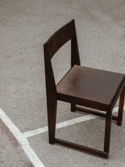 Sedia in legno di betulla 01