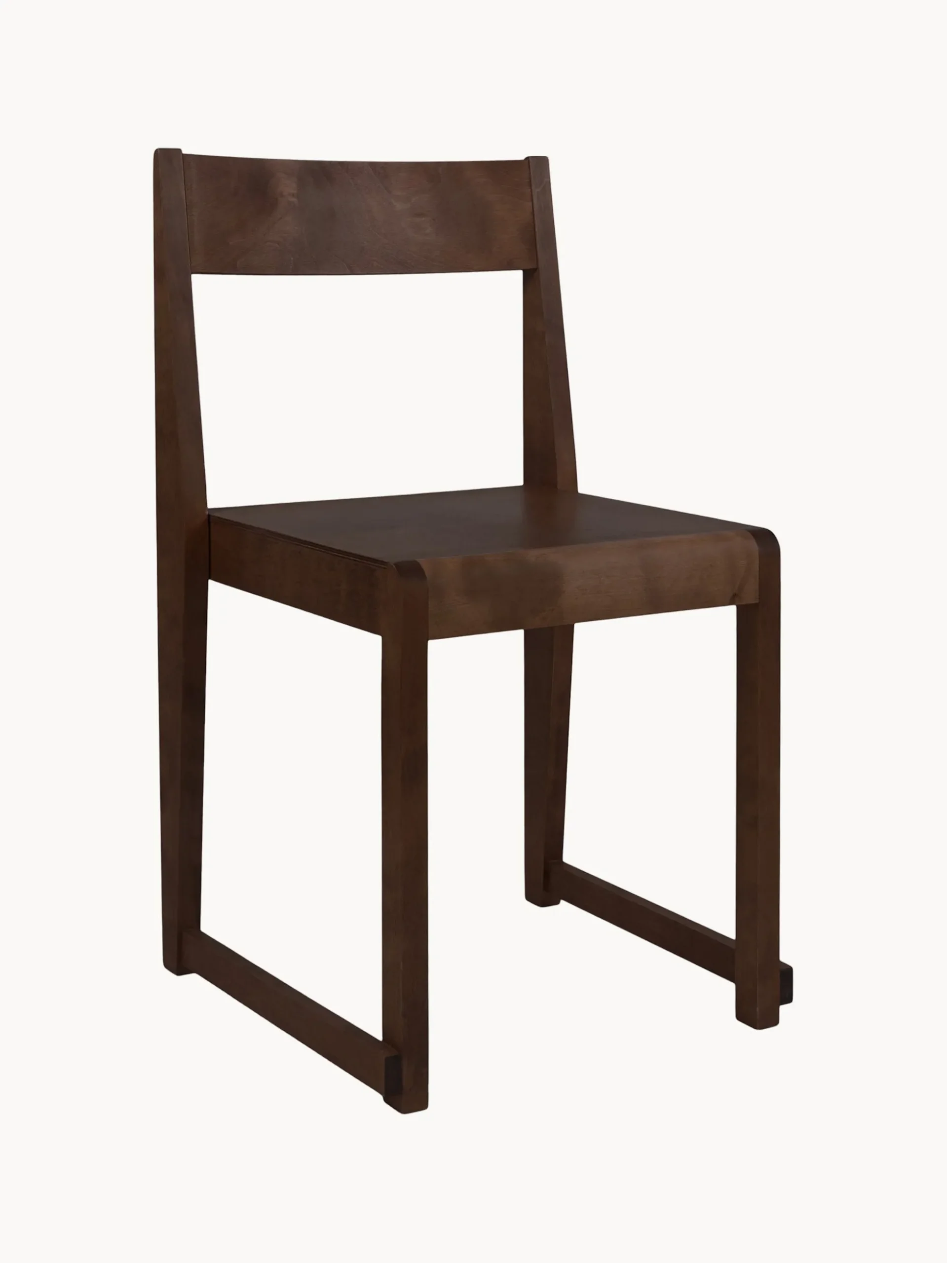 Sedia in legno di betulla 01