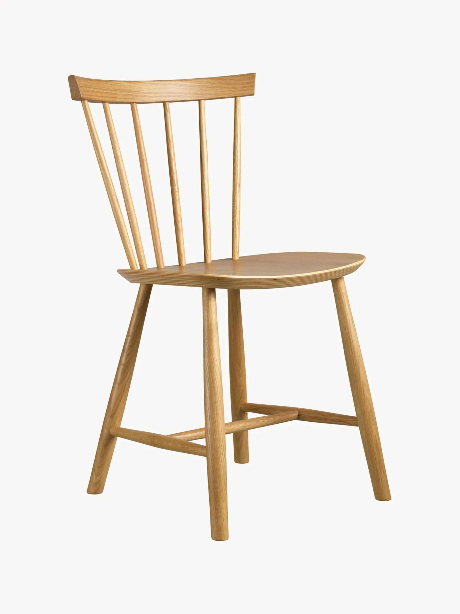 Sedia in legno di quercia fatta a mano J46