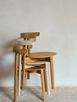 Sedia in legno Lunar
