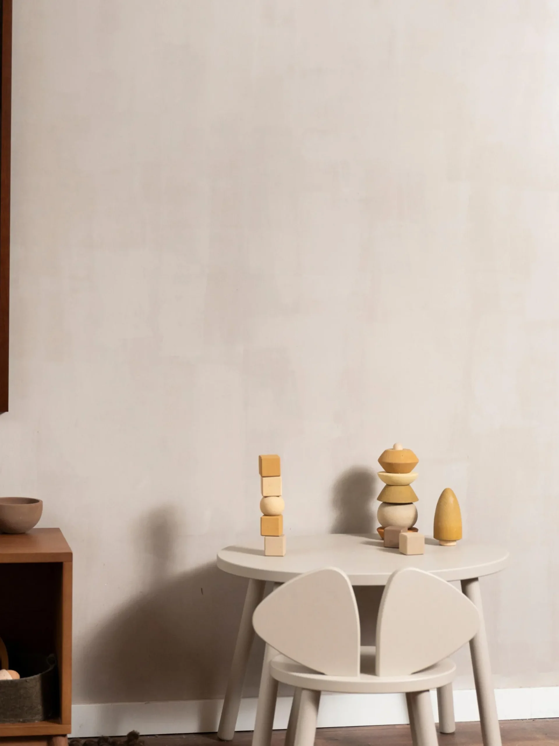 Sedia per bambini in legno Mouse