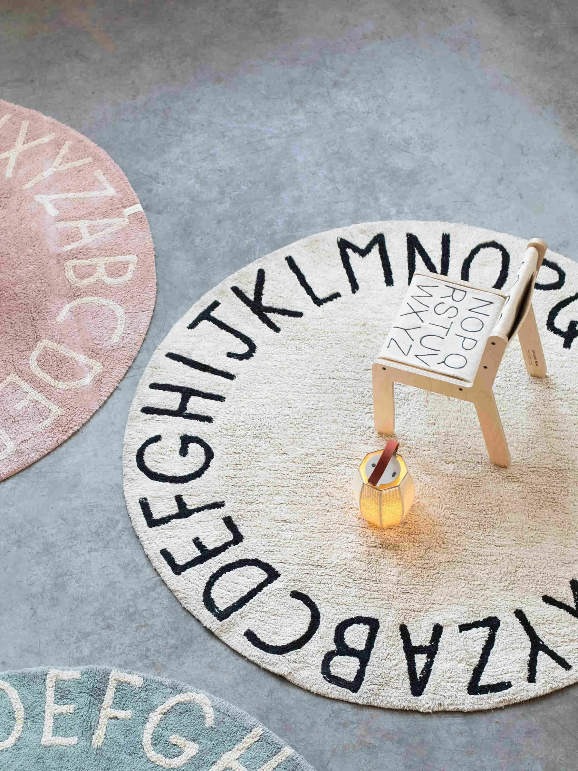 Sedia per bambini in legno ABC