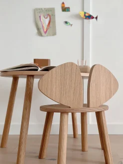 Sedia per bambini in legno Mouse