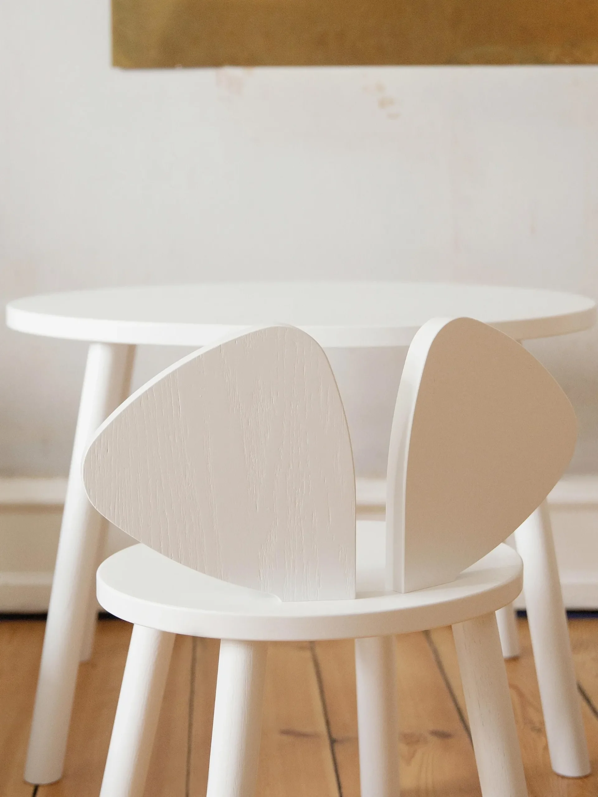 Sedia per bambini in legno Mouse