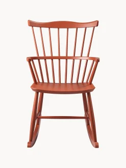 Sedia a dondolo in legno J52G