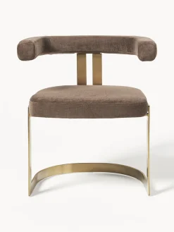 Sedia cantilever imbottita Gianni