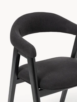 Sedia con braccioli con imbottitura Nik
