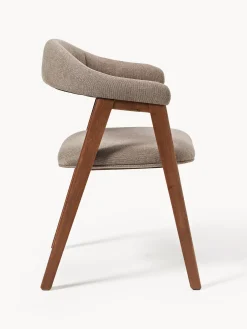 Sedia con braccioli con imbottitura Nik