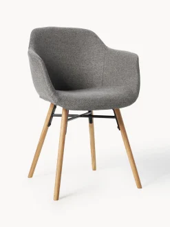 Sedia con braccioli con seduta stretta Fiji