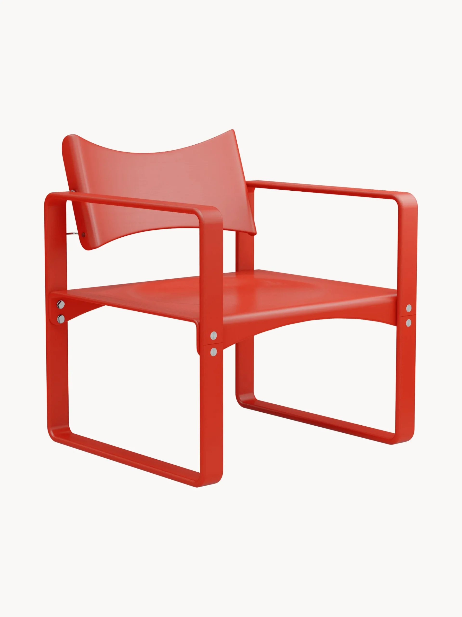 Sedia con braccioli da pranzo Series 270 F, Design Verner Panton
