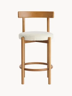 Sedia da bar in bouclé Merianda