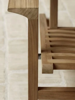 Sedia da giardino pieghevole in legno di teak AH603