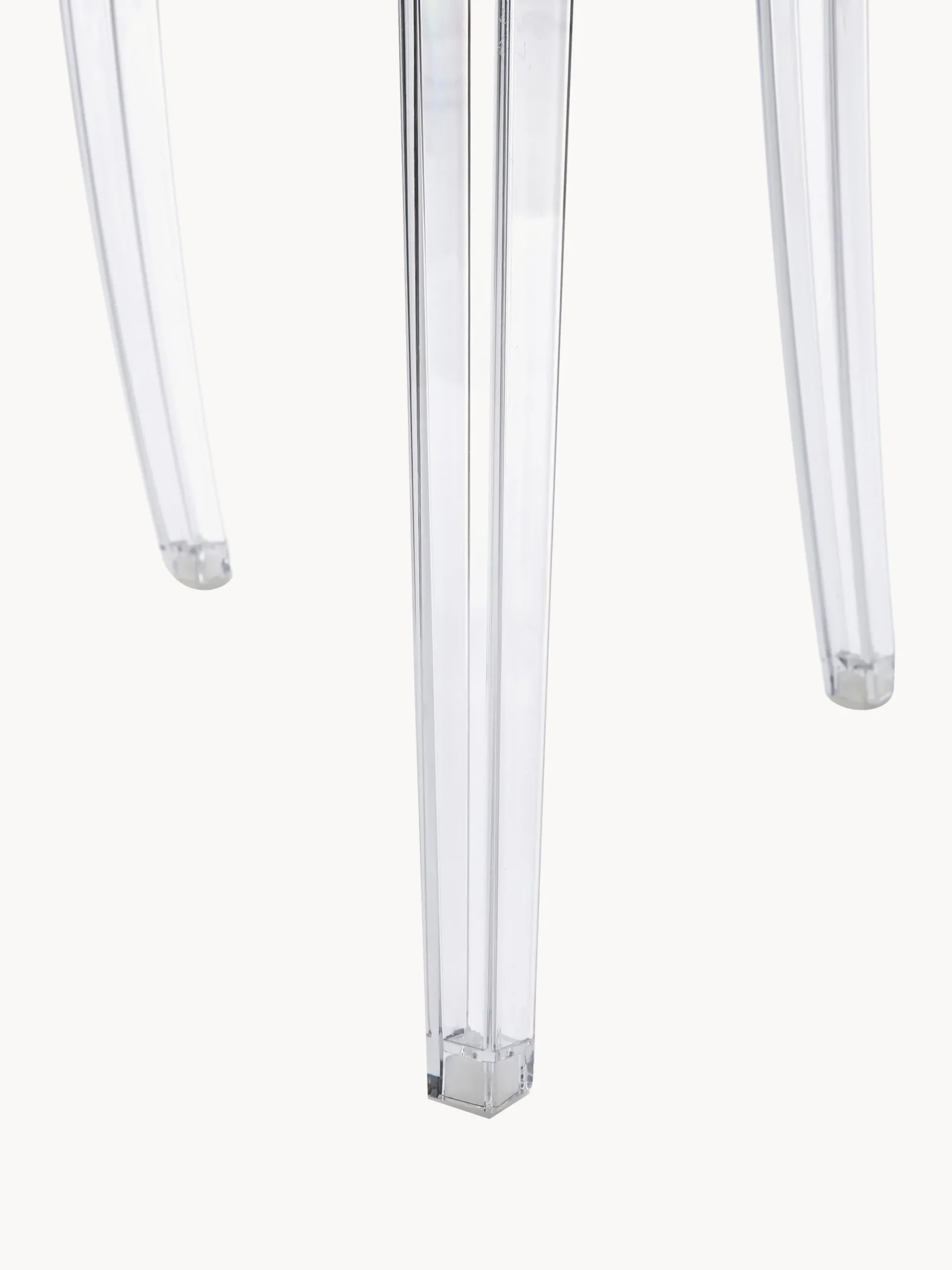 Sedia da pranzo di design con braccioli Louis Ghost