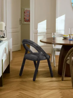 Sedia da pranzo imbottita Ada