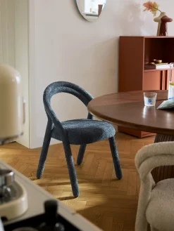 Sedia da pranzo imbottita Ada