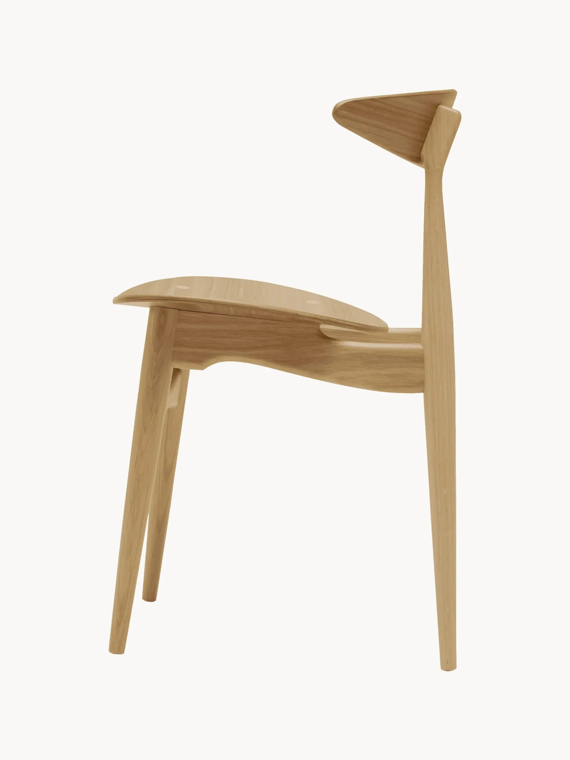 Sedia in legno di quercia CH33T