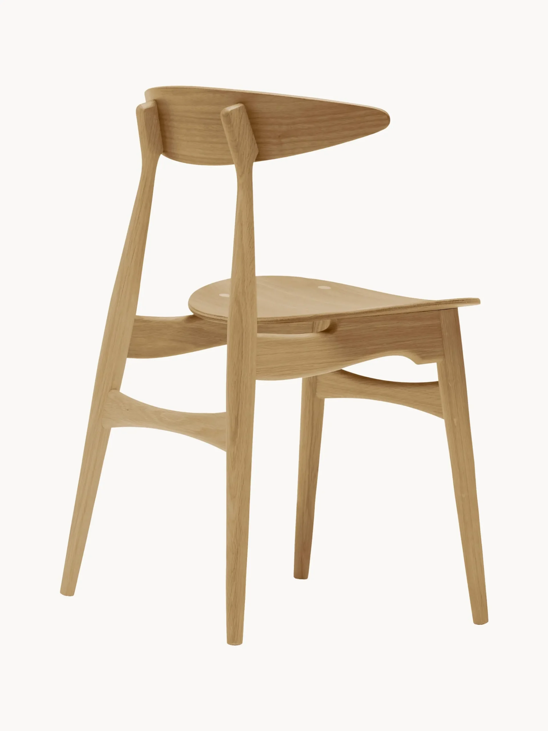 Sedia in legno di quercia CH33T
