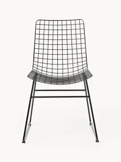 Sedia in metallo Wire
