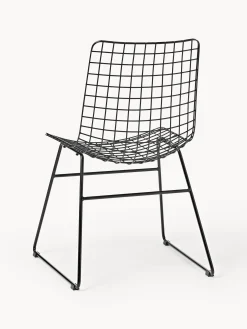 Sedia in metallo Wire