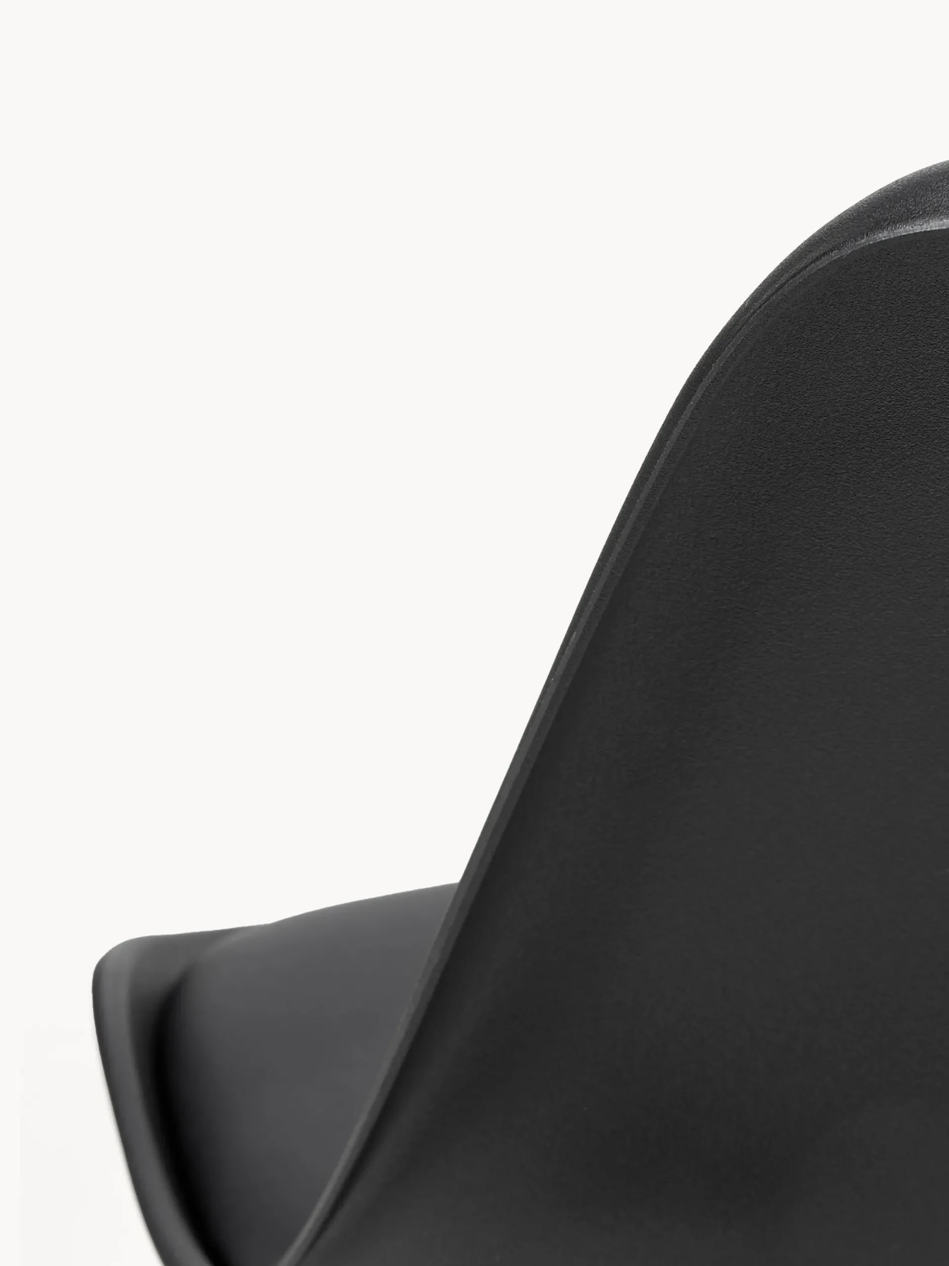 Sedia in plastica con seduta imbottita Eris 2 pz