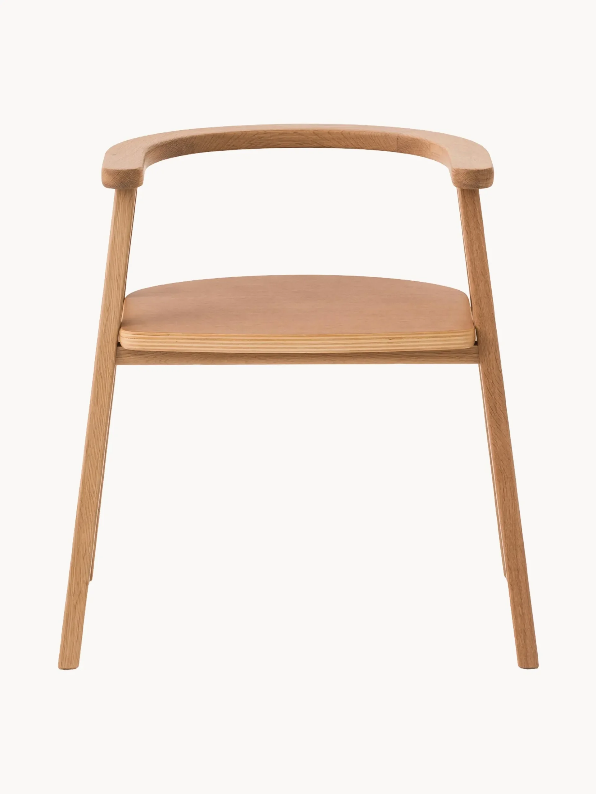 Sedia per bambini in legno di quercia Growing Green