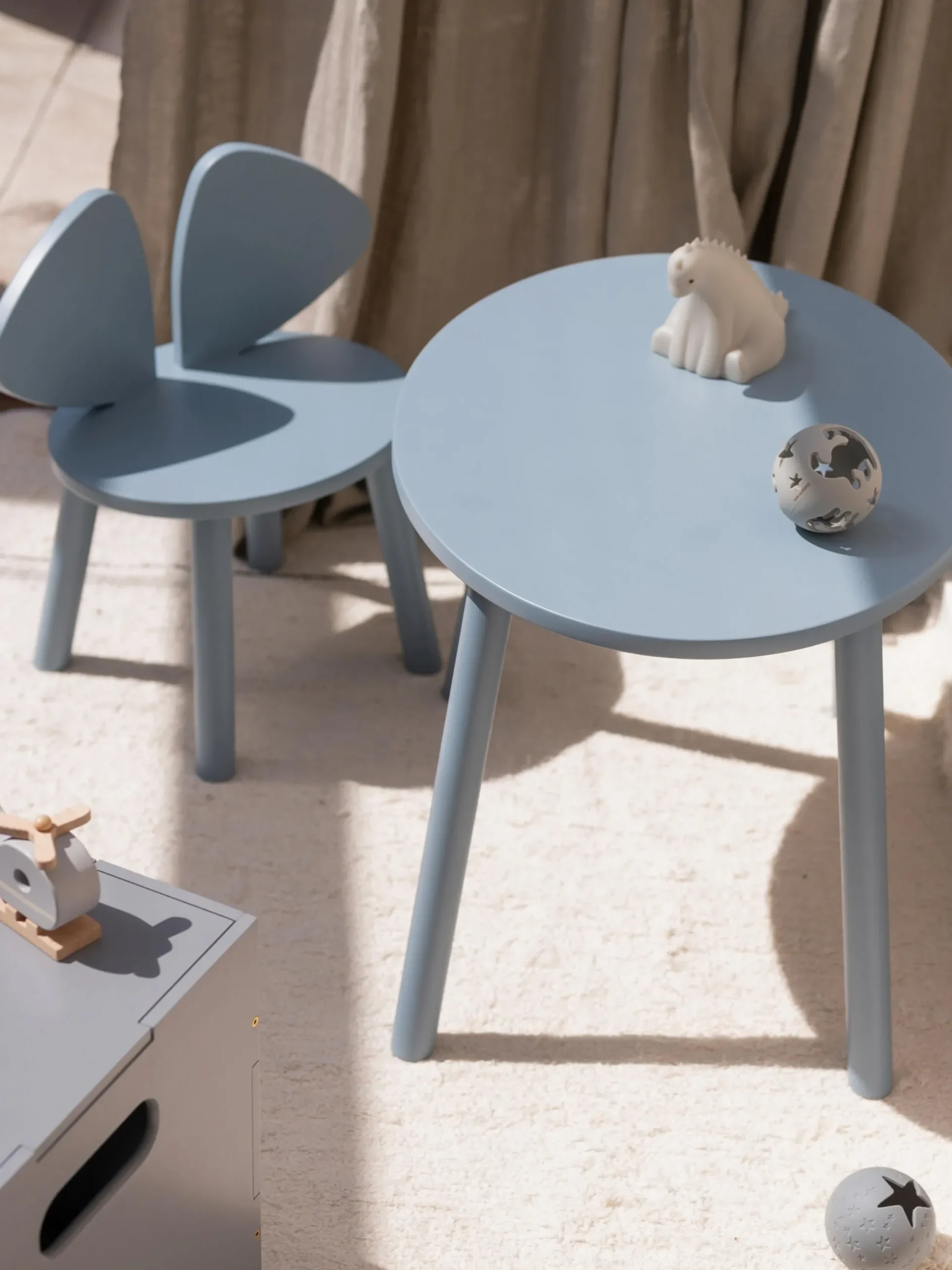 Sedia per bambini in legno Mouse