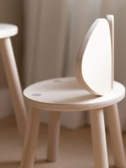 Sedia per bambini in legno Mouse