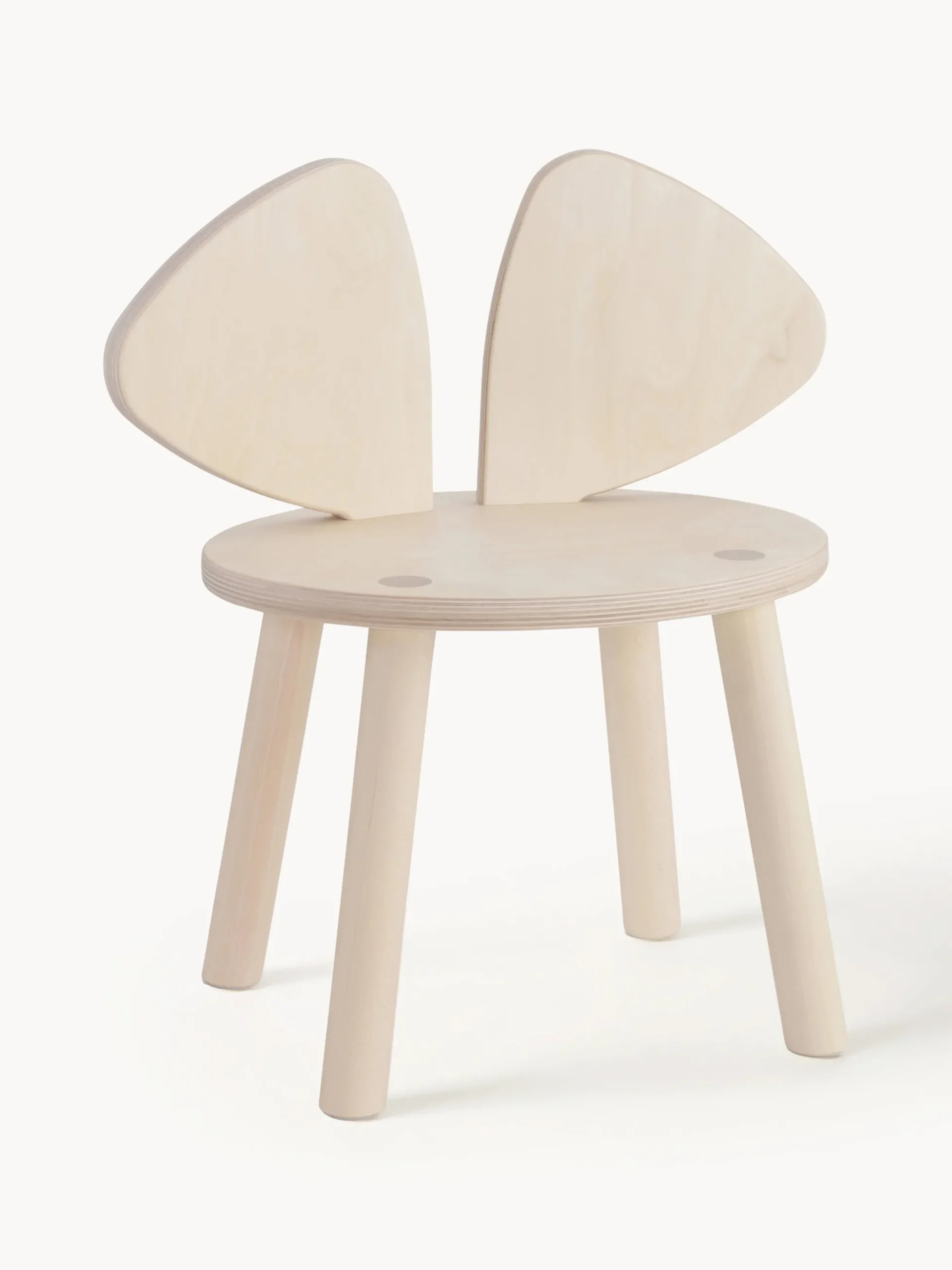 Sedia per bambini in legno Mouse