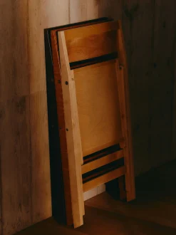 Sedia pieghevole in legno di betulla Flat