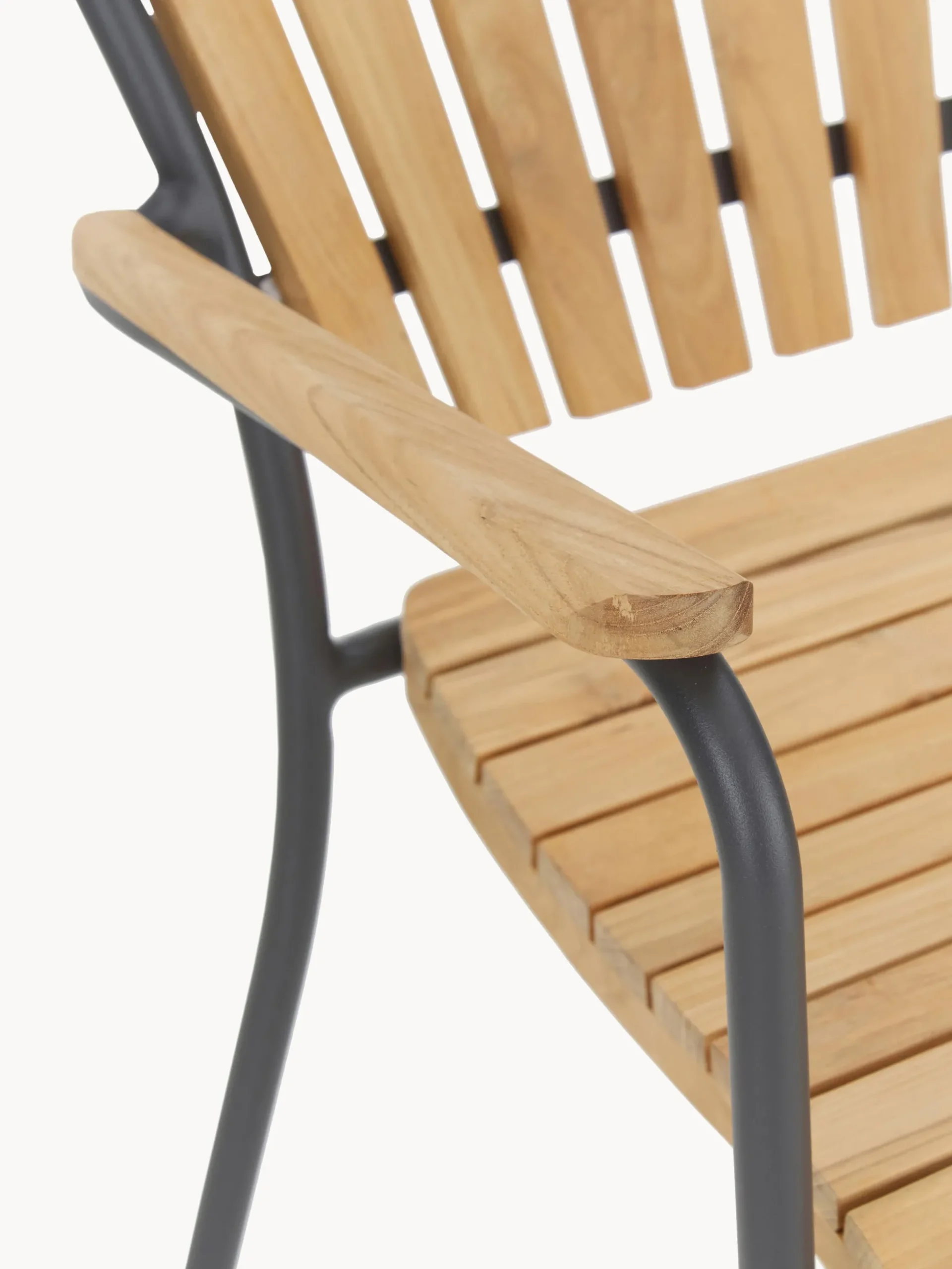 Sedie da giardino in legno di teak Ellen 2 pz
